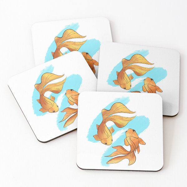 Item preview, Painterly Goldfish designed and sold by LaxaLove.