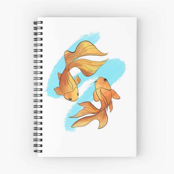 Item preview, Painterly Goldfish designed and sold by LaxaLove.