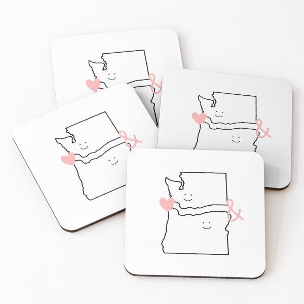 Item preview, Washington & Oregon Love designed and sold by Kayla Franz.