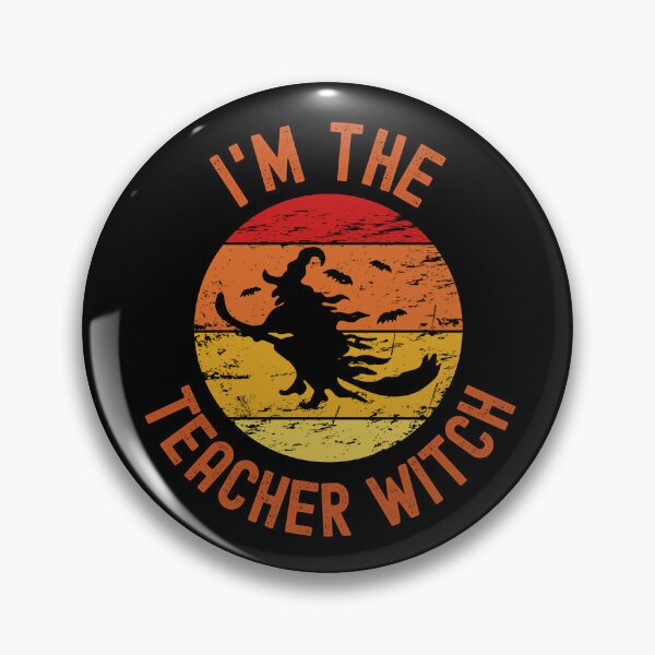 Artikelvorschau, Halloween-Lehrer - Ich bin die Lehrer-Hexe - Schul-Halloween-Party, Herbst-Lehrer, Herbst-Lehrer entworfen und verkauft von jadedscientist.