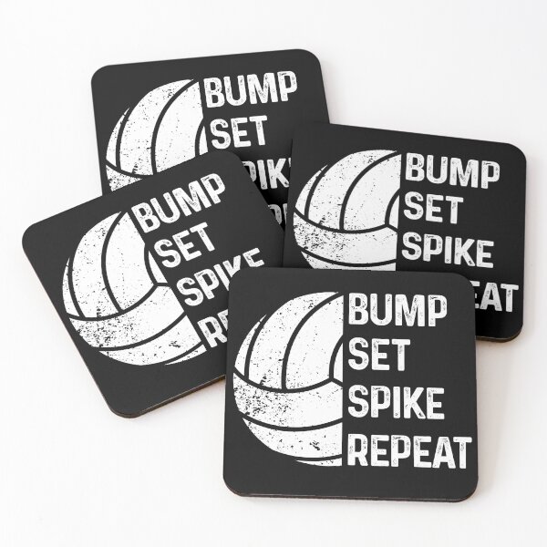 Item preview, Volleyball Bump Set Spike Repeat designed and sold by AdventureTee.