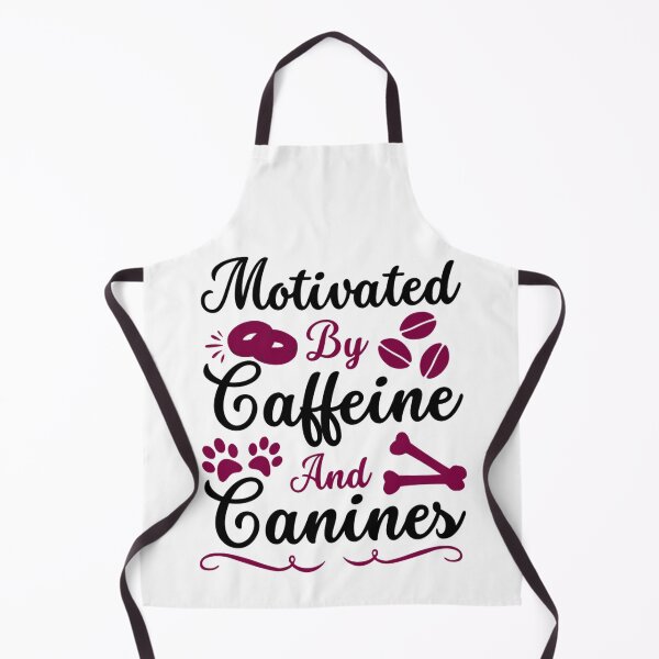 Item preview, Motivated by Caffeine and Canines - Coffee And Dog Lovers  designed and sold by chetan786.