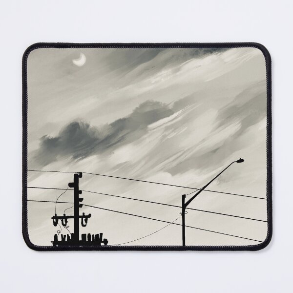 Item preview, Sepia Sunset with Telephone Wires designed and sold by sabelsstudio.