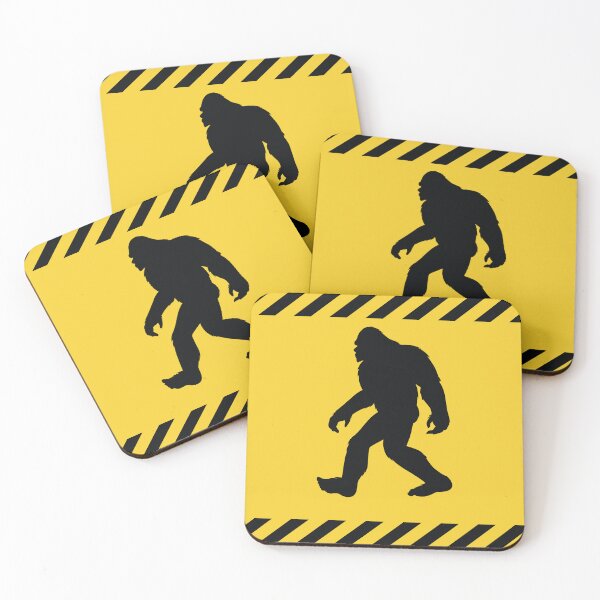 Item preview, warning sign big foot designed and sold by Mansn.