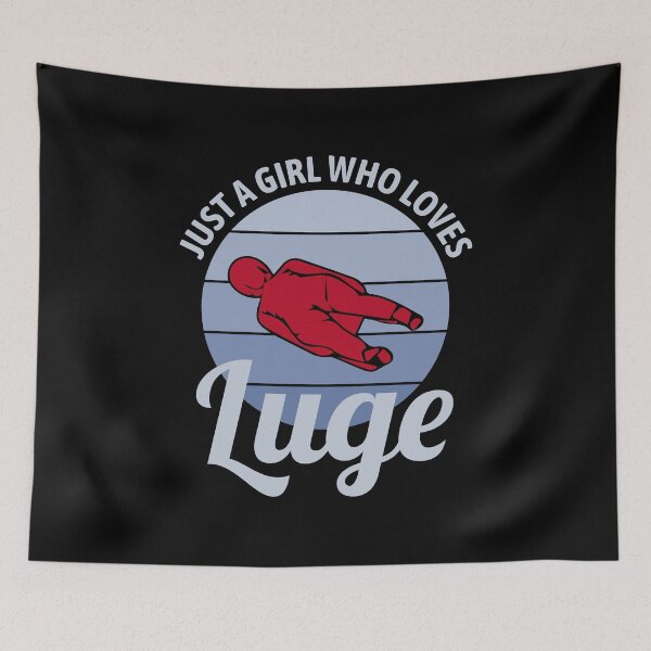 Item preview, Luge Sledding Sledge Race Extreme Winter Sports designed and sold by TastefulTees.