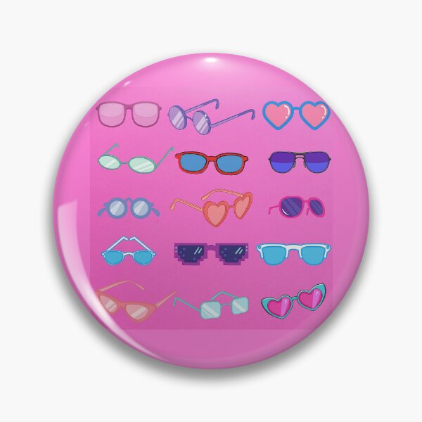 Item preview, Pretty Sunglasses On Pink Background Design designed and sold by debmund.