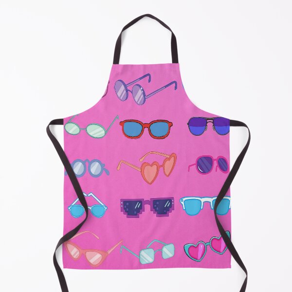 Item preview, Pretty Sunglasses On Pink Background Design designed and sold by debmund.