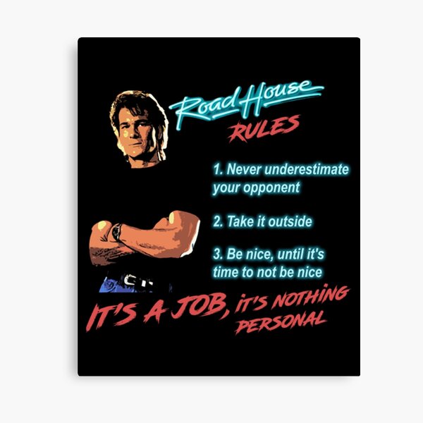 Item preview, Roadhouse Rules Gift Men Women designed and sold by SvenKunz.