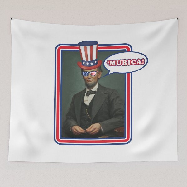 Item preview, Lincoln's 'Murica designed and sold by TeeArcade84.