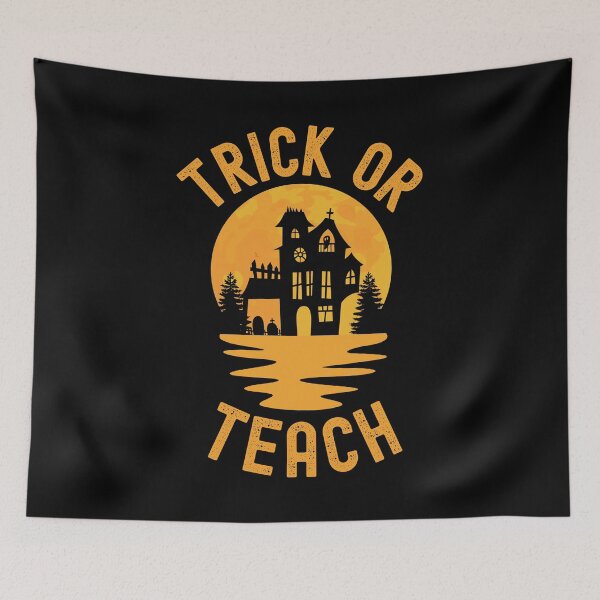 Item preview, Halloween Teacher - Trick Or Teach - School Halloween Party, Autumn Teacher, Fall Teacher designed and sold by jadedscientist.