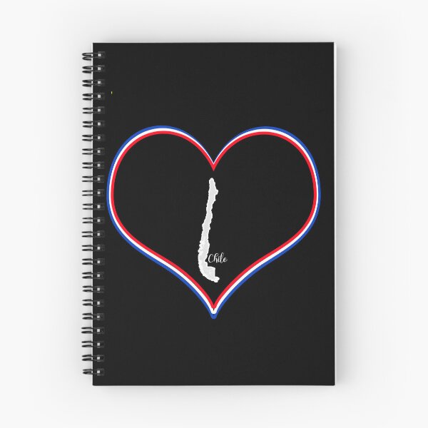 Item preview, Black heart map of Chile designed and sold by Astralia.