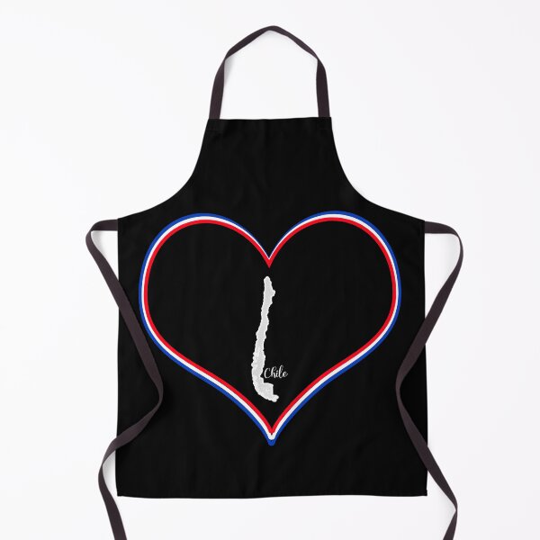 Item preview, Black heart map of Chile designed and sold by Astralia.