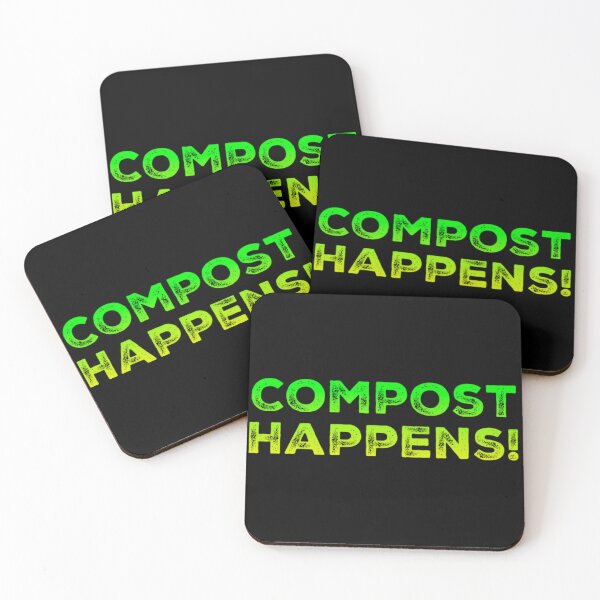 Item preview, Compost Happens! designed and sold by homesteadswag.