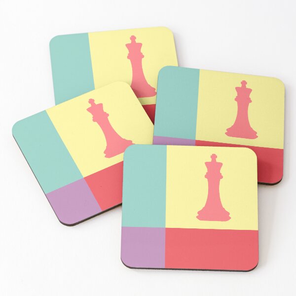 Item preview, Pastel Colored Chess Checkmate designed and sold by RyanCaudell.