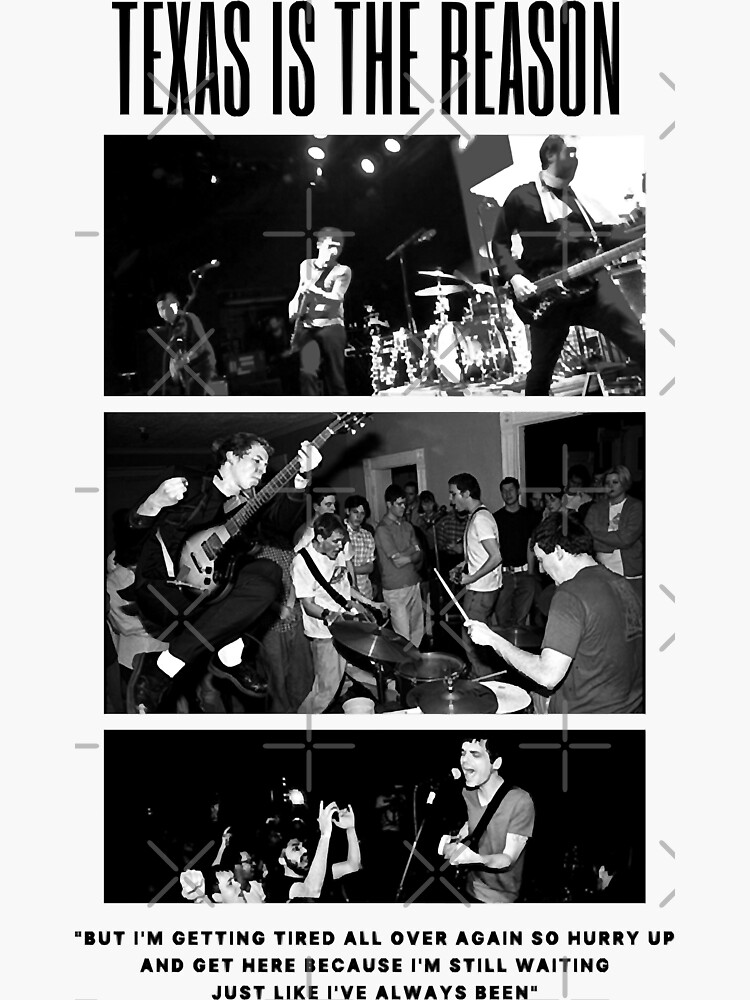 "Texas Is The Reason Live Show Logo" Sticker by HalleHoughton Redbubble