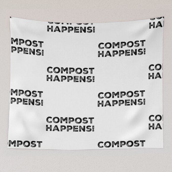Item preview, Compost Happens! designed and sold by homesteadswag.