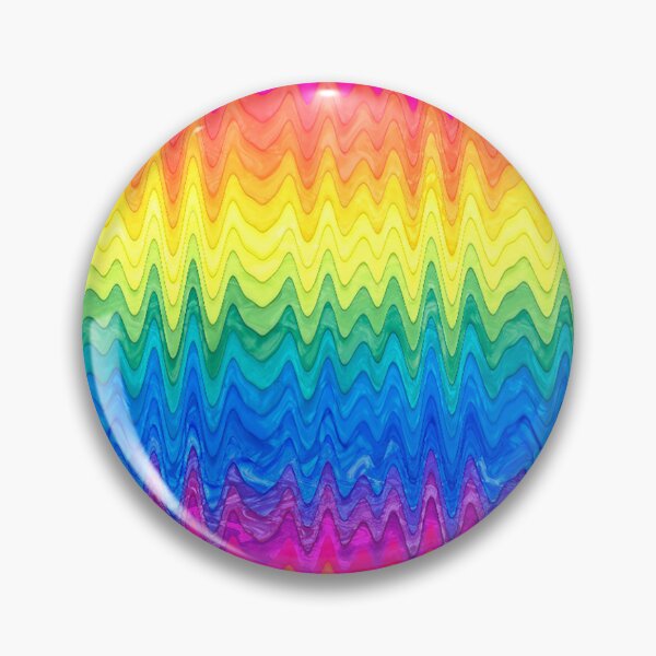 Item preview, Beautiful and Colorful Marbleized Rainbow Rake Design designed and sold by Tara Thralls.