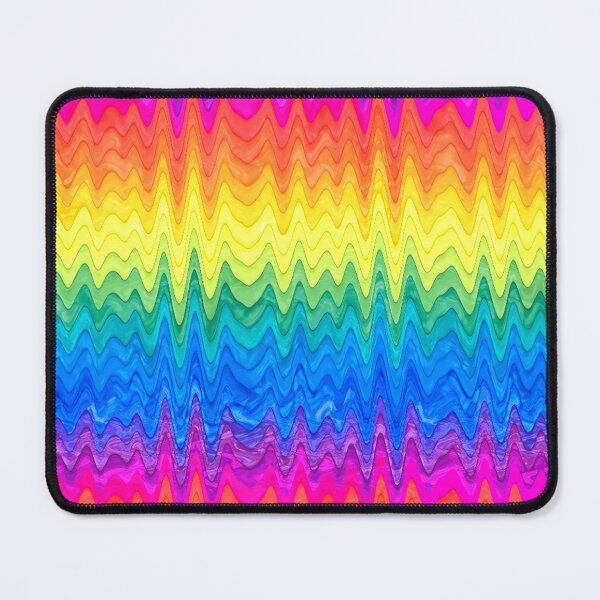 Item preview, Beautiful and Colorful Marbleized Rainbow Rake Design designed and sold by Tara Thralls.