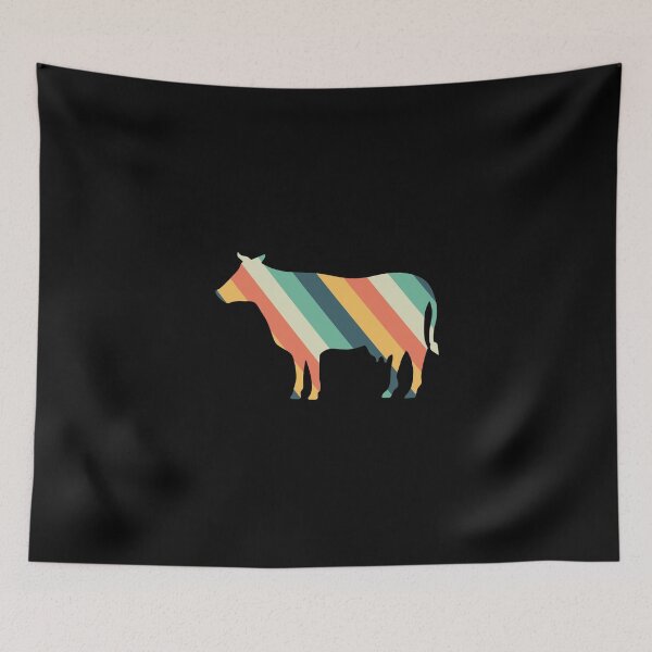 Item preview, Vintage retro youthful style COW designed and sold by CristaloHipp.