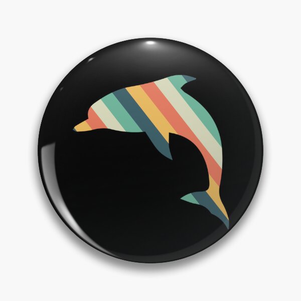 Item preview, Vintage retro youthful style DOLPHIN designed and sold by CristaloHipp.