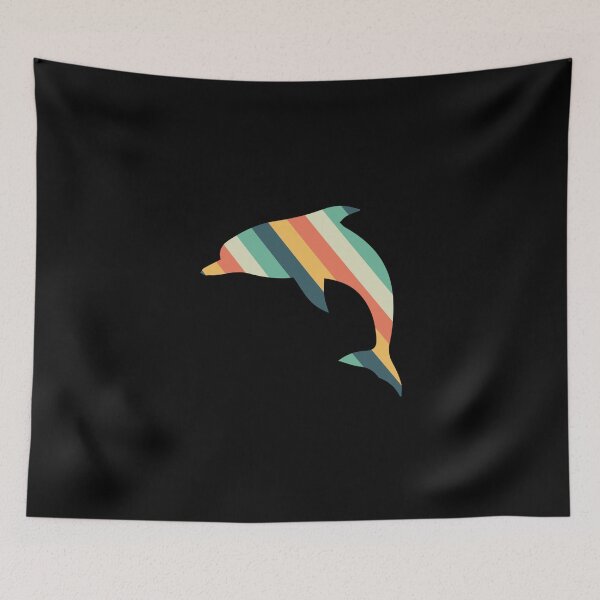 Item preview, Vintage retro youthful style DOLPHIN designed and sold by CristaloHipp.