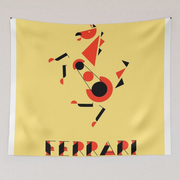 Item preview, ferarri in bauhause style designed and sold by gorrayha.