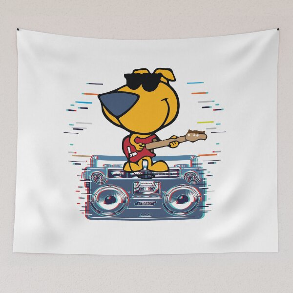Item preview, Dog playing guitar designed and sold by Xavia-blue.