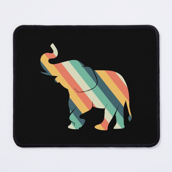 Item preview, Vintage retro youthful style elephant designed and sold by CristaloHipp.