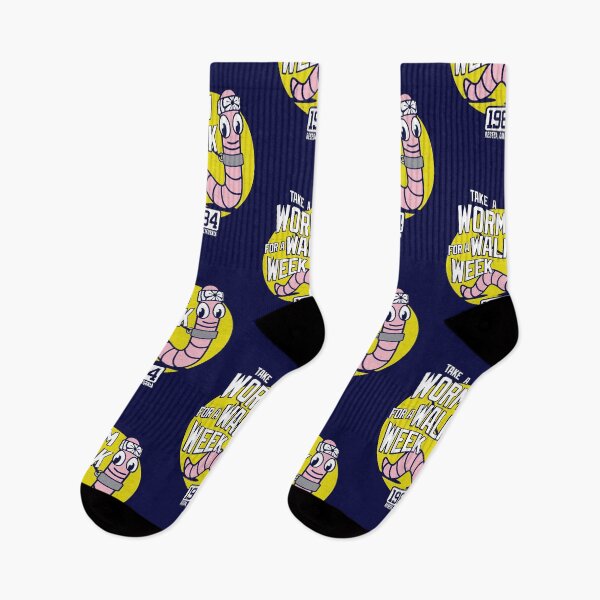 Item preview, Take A Worm For A Walk Week Karate Kid, Basic Novelty, Graphics Female Cotton Black, Good Idea designed and sold by HALLHOCLA.