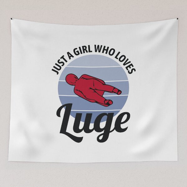 Item preview, Luge Sledding Sledge Race Extreme Winter Sports designed and sold by TastefulTees.