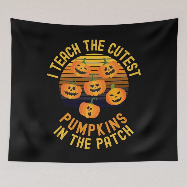 Item preview, Halloween Teacher - I Teach The Cutest Pumpkins In The Patch - School Halloween Party, Autumn Teacher, Fall Teacher designed and sold by jadedscientist.
