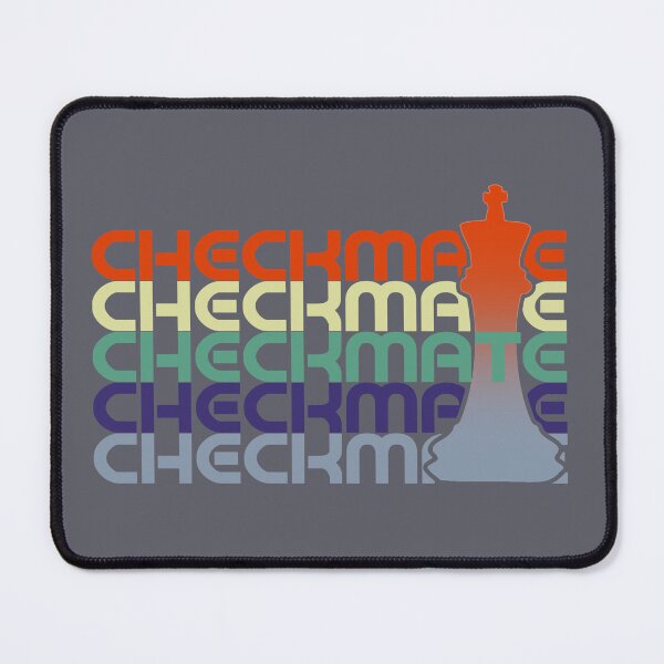 Item preview, Dark Retro Colored Chess Checkmate designed and sold by RyanCaudell.
