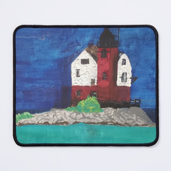 Item preview, Round Island Lighthouse MI designed and sold by Wolftrax8.