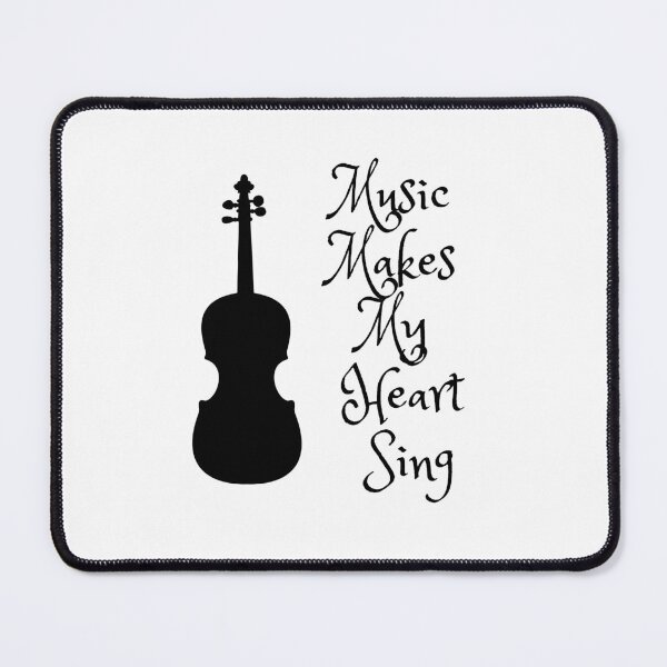 Item preview, Music Makes My Heart Sing Violin designed and sold by debjaynedesign.