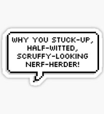 Nerf-Herder Sticker
