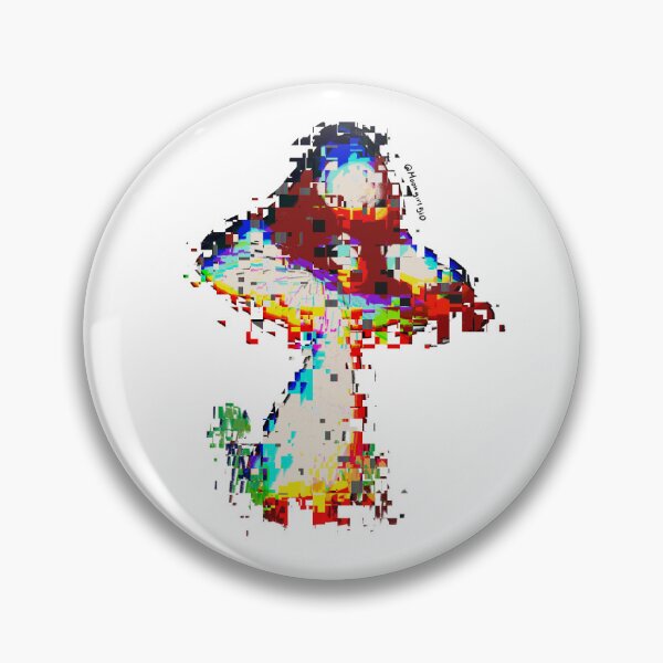 Item preview, Glitchy Shroom designed and sold by The Flickerbug.
