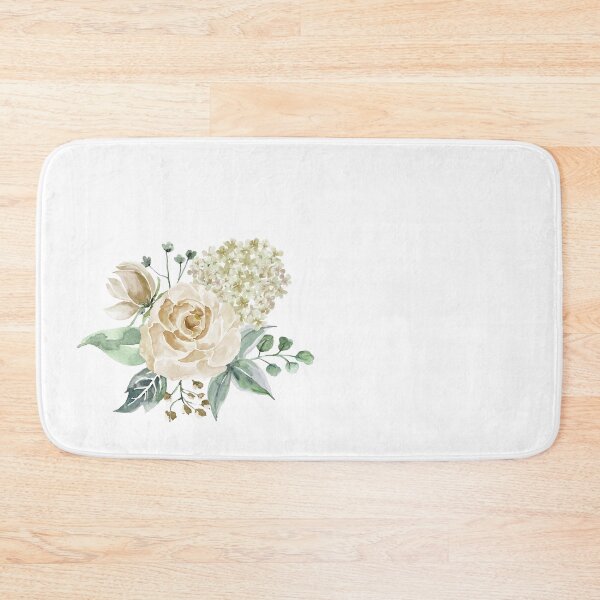 Item preview, White Watercolor Flowers designed and sold by junkydotcom.
