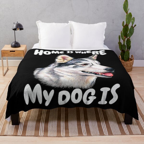 Item preview, Husky Dog Pet Owner Home Is Where My Dog Is Siberian Husky designed and sold by lapriaglenn.