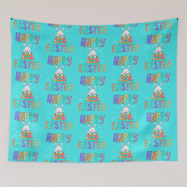 Item preview, Happy Easter! Easter Bunny gift idea designed and sold by BRtisticDesigns.