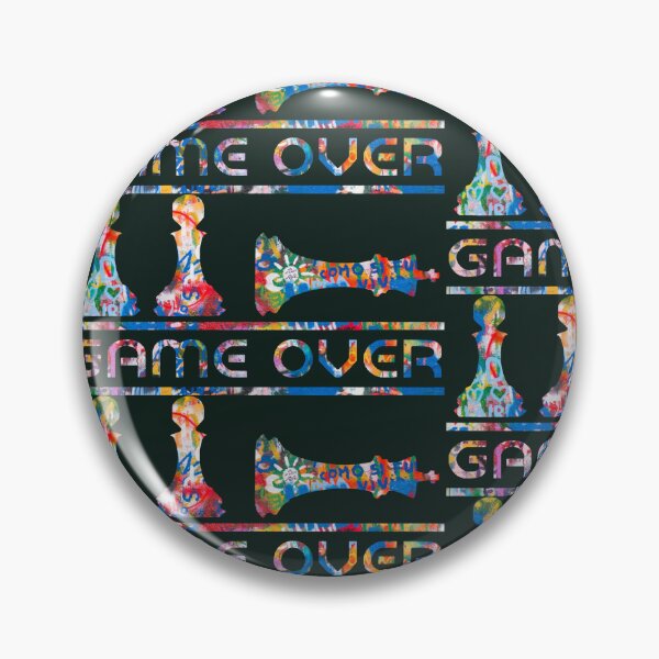 Item preview, Graffiti Wall Colored Chess Game Over designed and sold by RyanCaudell.