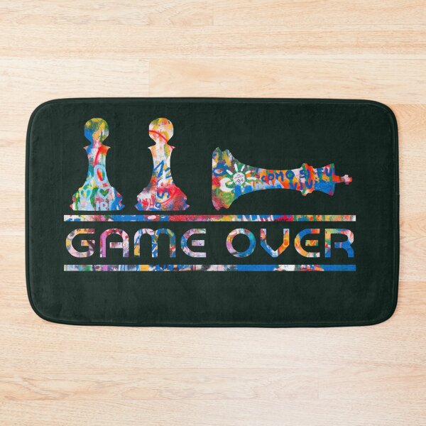 Item preview, Graffiti Wall Colored Chess Game Over designed and sold by RyanCaudell.