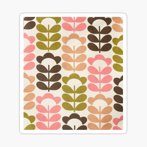 "orla kiely abstract art orla luxuryorla colors" Sticker by YouthStyle02 Redbubble