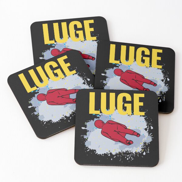 Item preview, Luge Sledding Sledge Race Extreme Winter Sports designed and sold by TastefulTees.