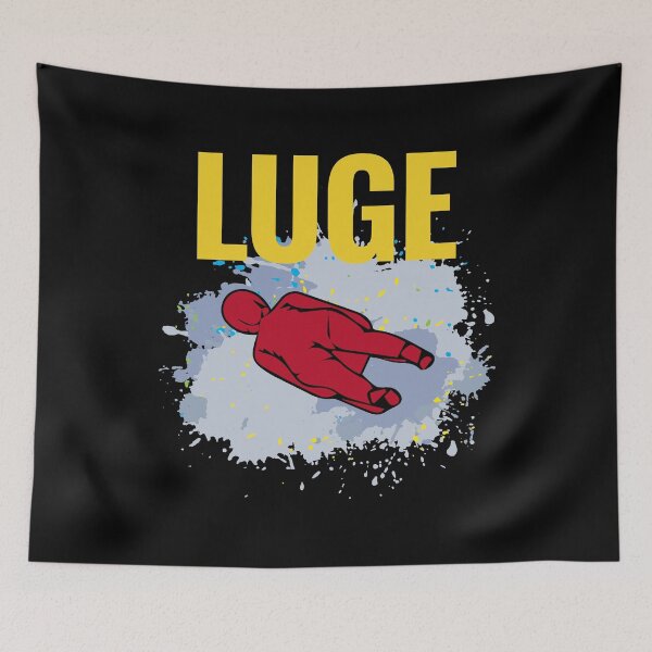 Item preview, Luge Sledding Sledge Race Extreme Winter Sports designed and sold by TastefulTees.