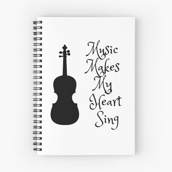 Item preview, Music Makes My Heart Sing Violin designed and sold by debjaynedesign.