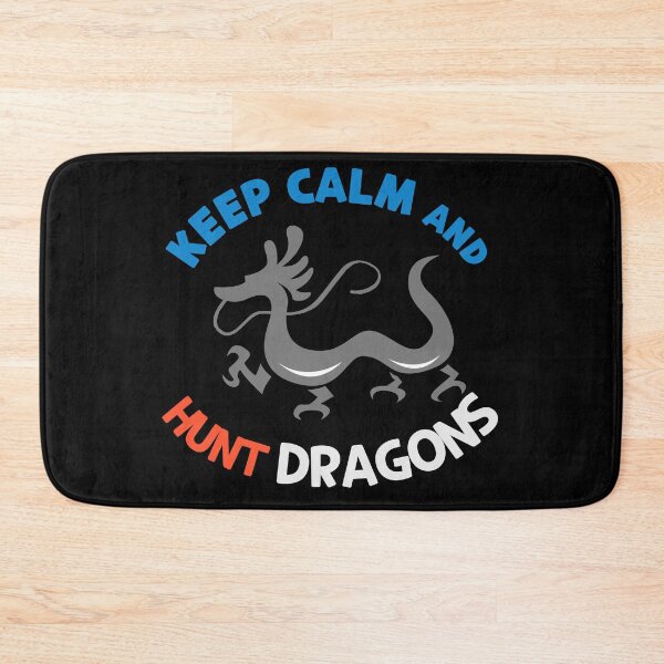 Item preview, keep calm and hunt dragons designed and sold by daddy-Lee.