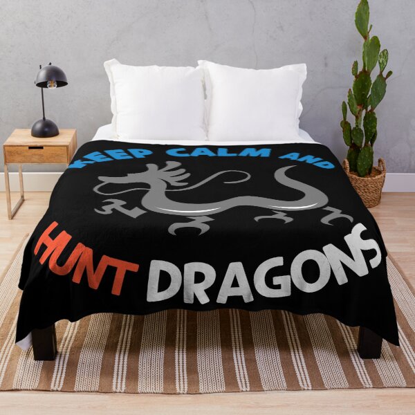 Item preview, keep calm and hunt dragons designed and sold by daddy-Lee.
