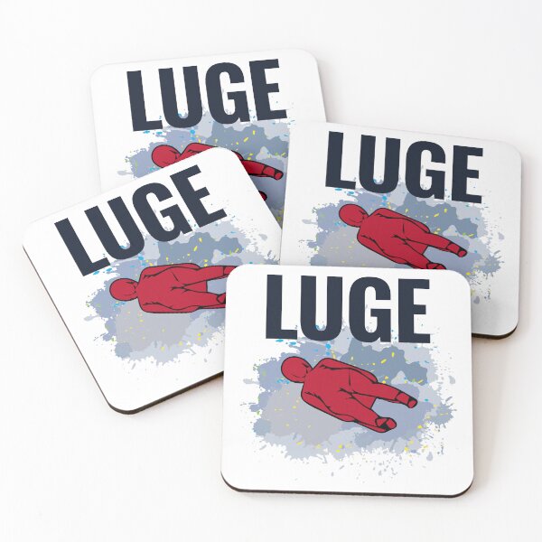 Item preview, Luge Sledding Sledge Race Extreme Winter Sports designed and sold by TastefulTees.