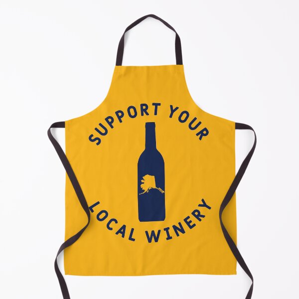 Item preview, Support Your Local Winery Alaska designed and sold by fearcity.