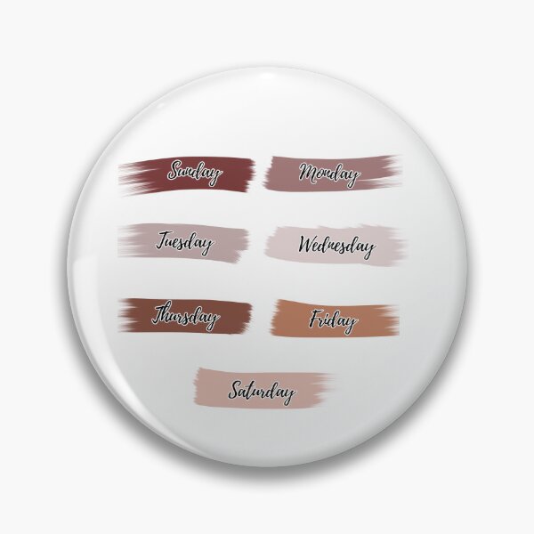 Item preview, All the days of the Week (Monday to Sunday) - Day of the Week designed and sold by slicksdesigns.